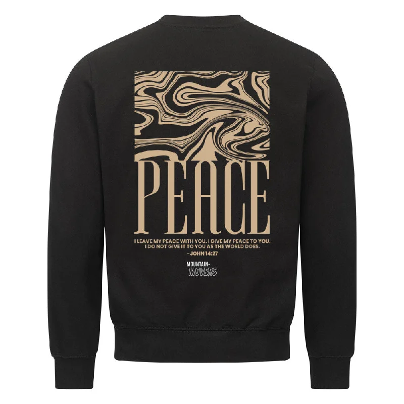 Peace Streetwear Sweatshirt BackPrint