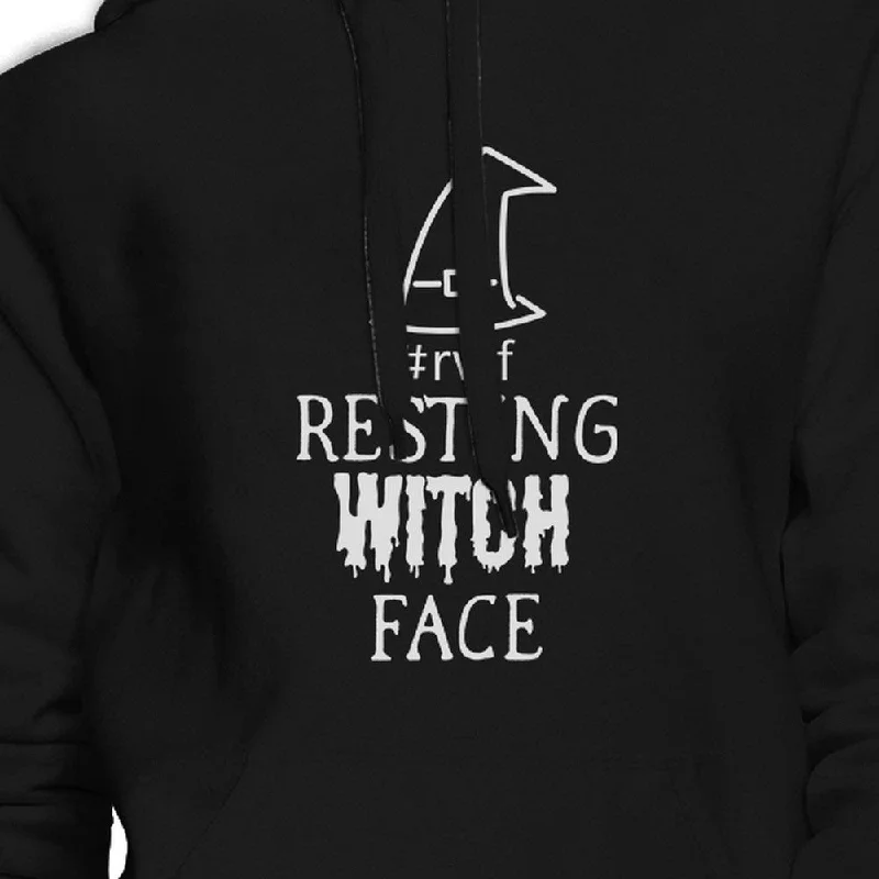 Rwf Resting Witch Face Black Hoodie