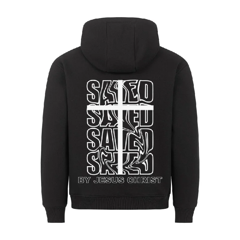 Saved by Jesus Hoodie BackPrint