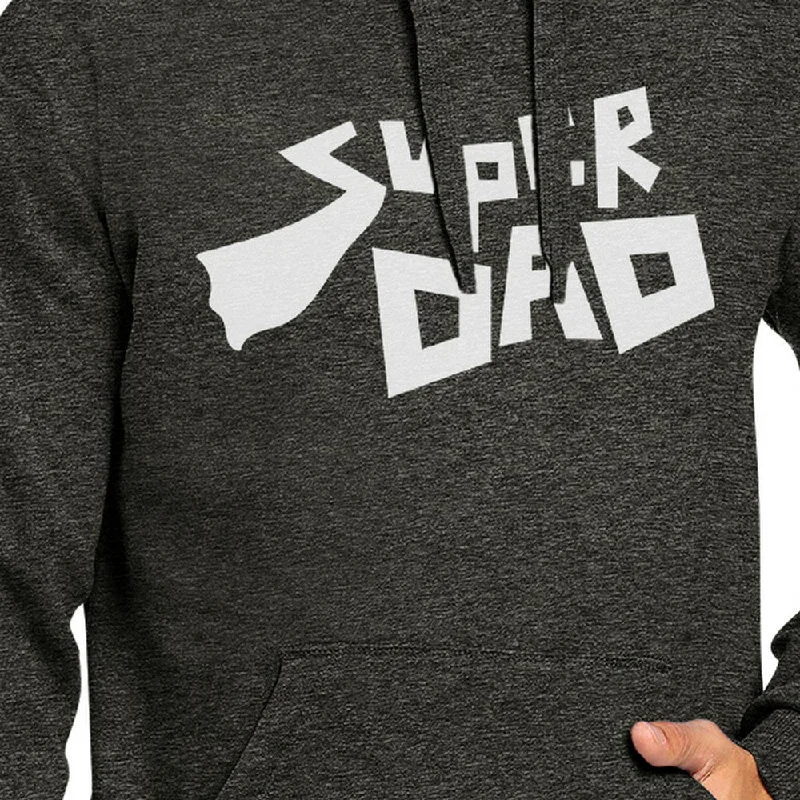 Super Dad Hoodie Perfect Fathers Day Gifts Fleece Pullover Hoodie