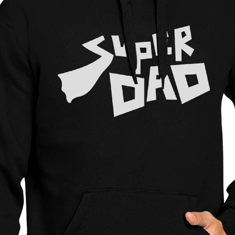 Super Dad Unisex Funny Graphic Hoodie Best Dad Birthday Gift Ideas