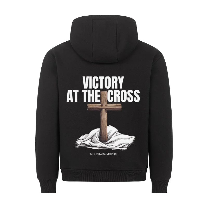 Victory at the Cross Hoodie BackPrint