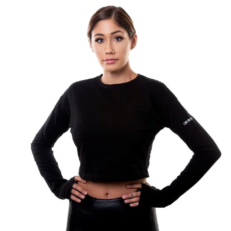 Grip Long Sleeve - Crop Length (Barre / Pilates)