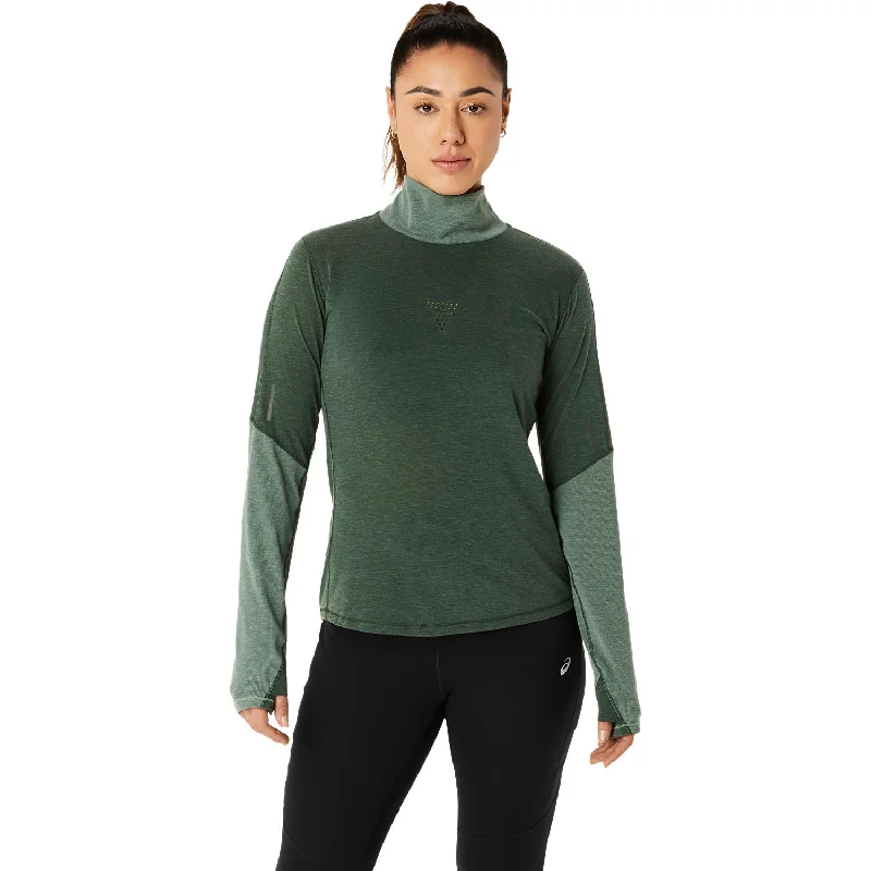 Asics Metarun Mock Long Sleeve Womens Top