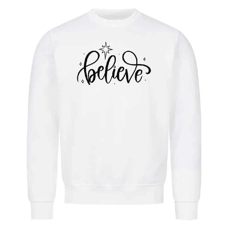 Believe Christmas Sweatshirt Summer SALE