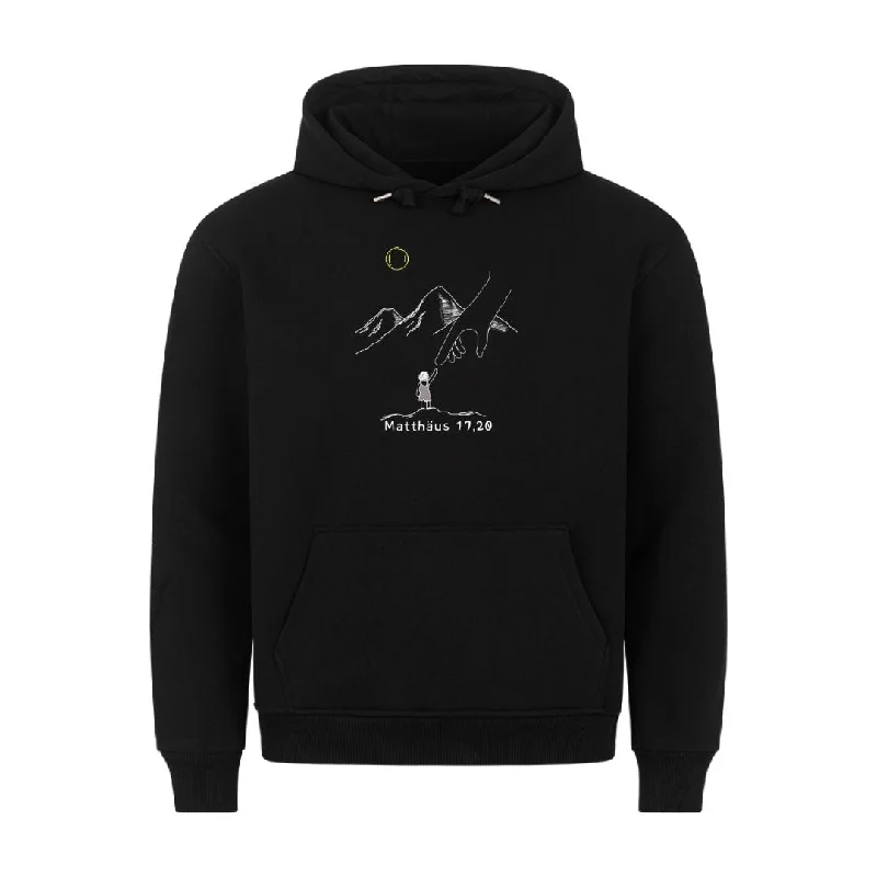 Berge versetzen Hoodie