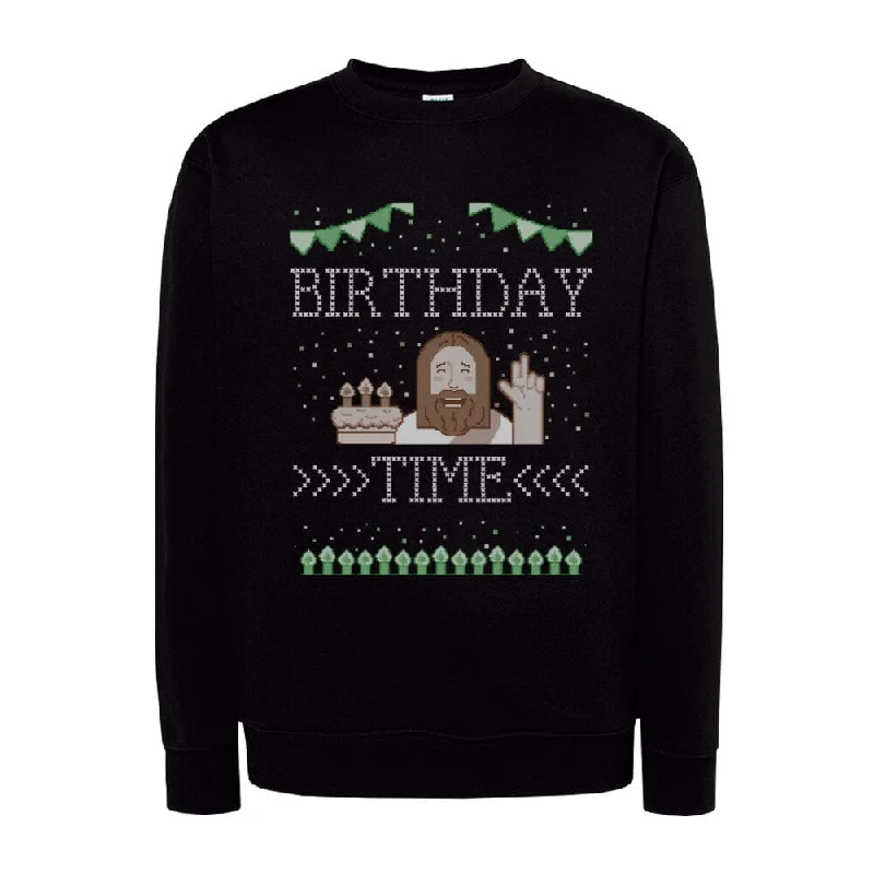 Birthday Time Christmas Sweatshirt Summer SALE