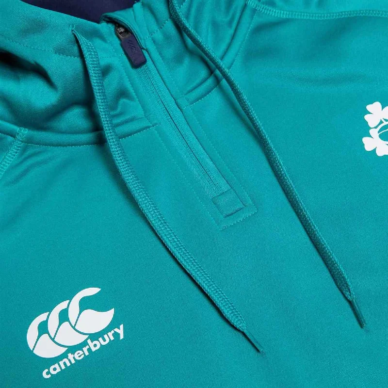 Canterbury Ireland Rugby IRFU 2023/24 OH Zip Womens Training Hoodie