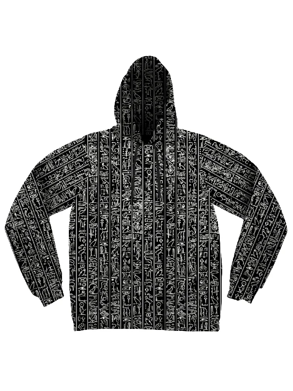 Egyptian Glyphs (Black) Unisex Hoodie