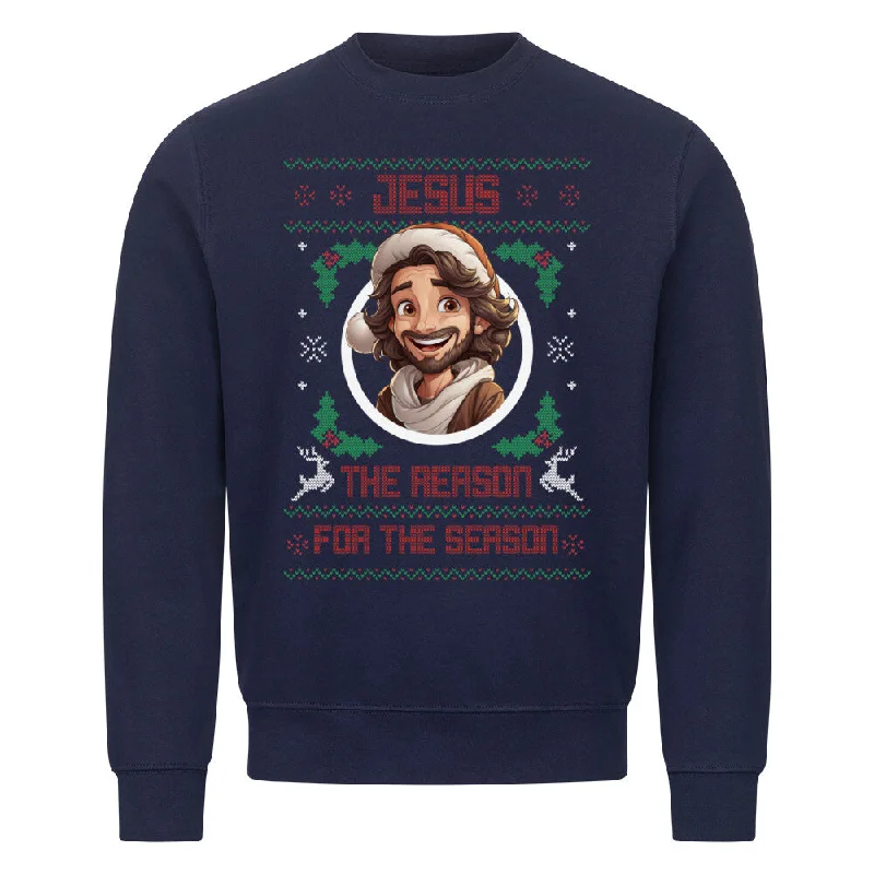 Jesus the Reason Christmas Sweatshirt Summer SALE