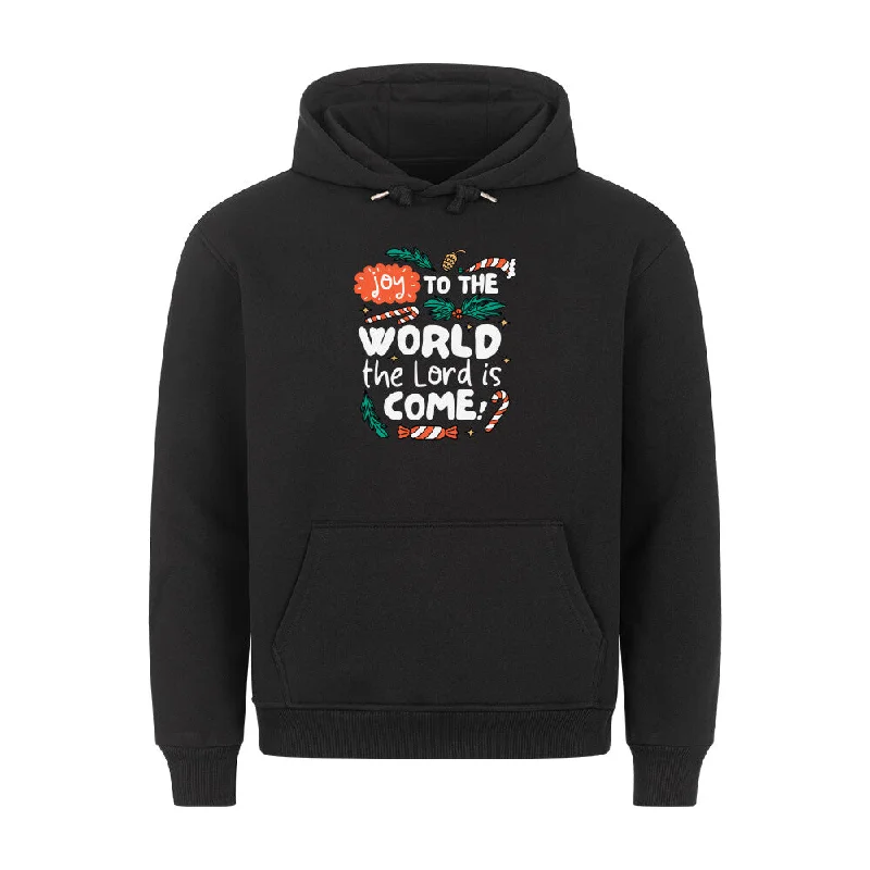 Joy to the World colored Christmas Oversized Hoodie Summer SALE