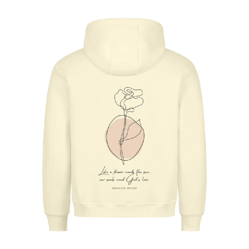 Like a Flower Hoodie BackPrint Summer SALE