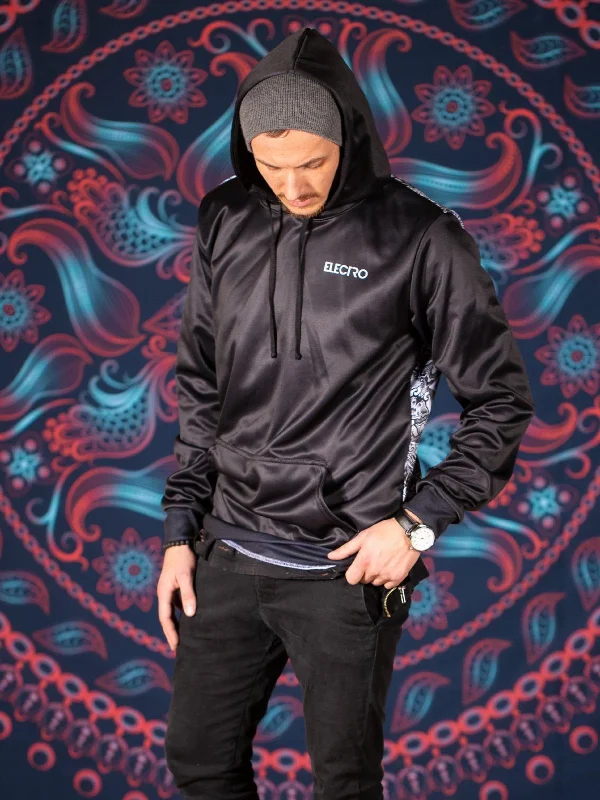 Mandala Bloom V2 Back Panel Unisex Hoodie