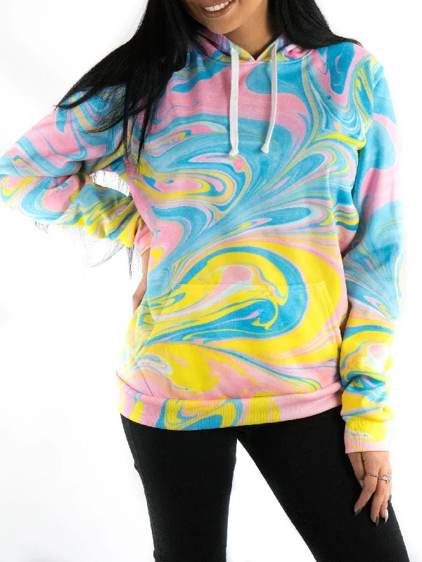 Sorbet Swirls Unisex Hoodie