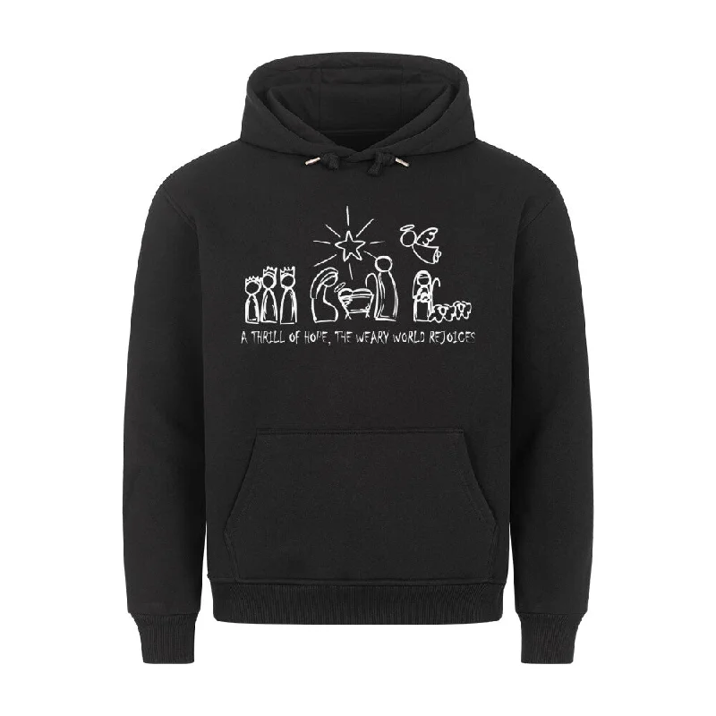 Thrill of Hope Christmas Hoodie Spring Sale