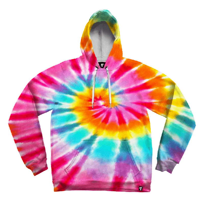 Rainbow Tie Dye Unisex Hoodie