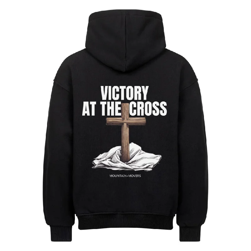 Victory at the cross Oversized Hoodie BackPrint Summer SALE