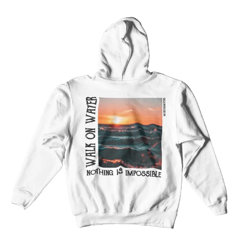 Walk on Water Premium Hoodie BackPrint Summer SALE