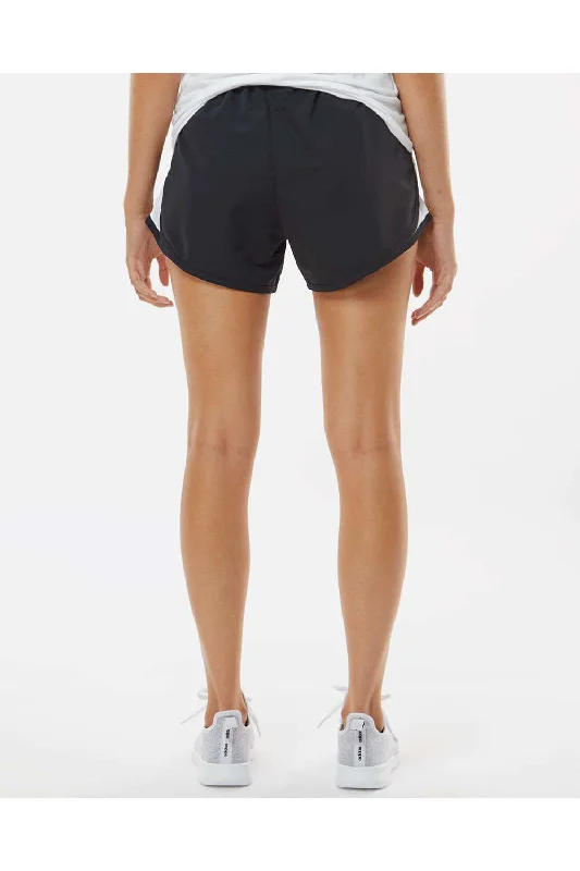 Boxercraft Womens Moisture Wicking Sport Shorts - Black - NEW