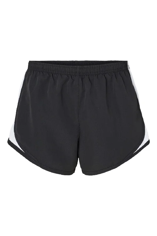 Boxercraft Womens Moisture Wicking Sport Shorts - Black - NEW