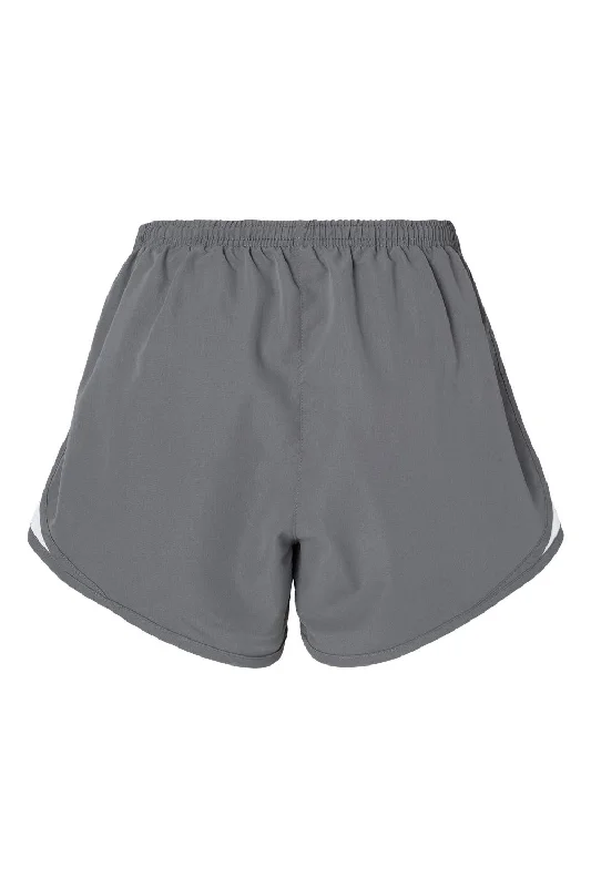 Boxercraft Womens Moisture Wicking Sport Shorts - Grey - NEW