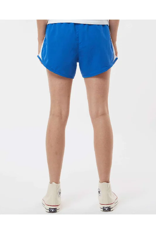 Boxercraft Womens Moisture Wicking Sport Shorts - Royal Blue - NEW