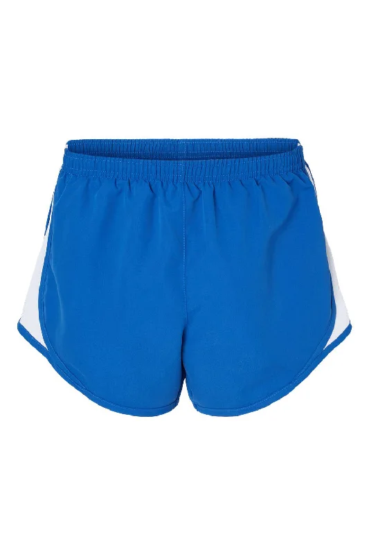 Boxercraft Womens Moisture Wicking Sport Shorts - Royal Blue - NEW