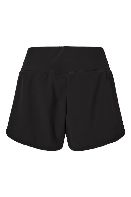 Boxercraft Womens Stretch Woven Lined Shorts - Black - NEW