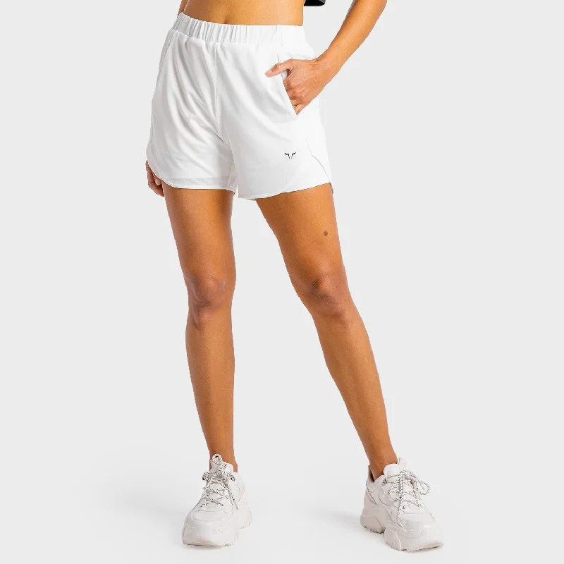 Core 2-in-1 Shorts - White