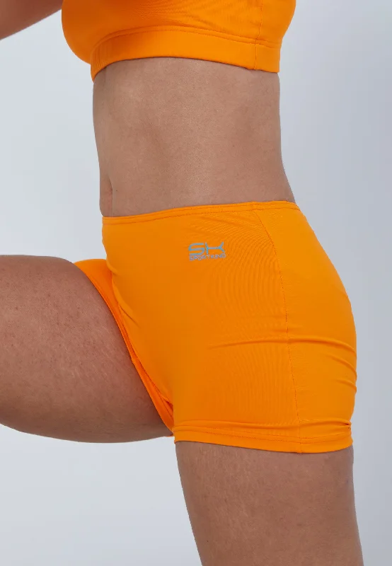 Kurze Tennishose / Ballhose, orange