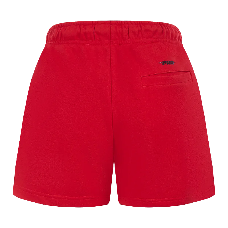 MLB ATLANTA BRAVES CLASSIC WOMEN'S FLC SHORT (RED)