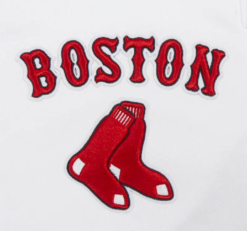 MLB BOSTON RED SOX CLASSIC WOMEN'S FLC SHORT (WHITE)