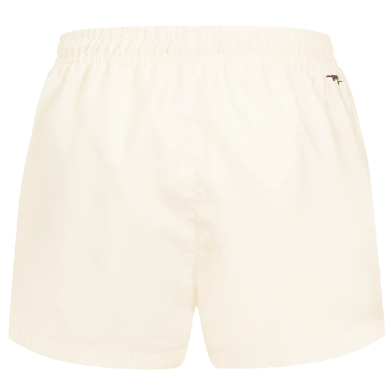 MLB MILWAUKEE BREWERS TRIPLE TONAL WOMEN'S WOVEN SHORT (EGGSHELL)