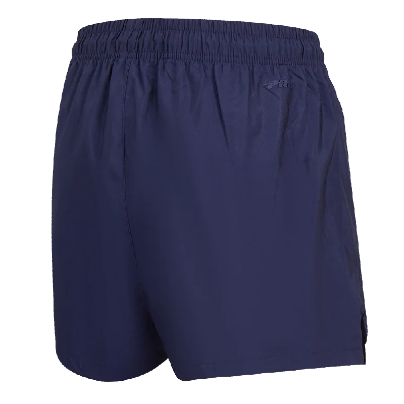 MLB MINNESOTA TWINS TRIPLE TONAL WOMEN'S WOVEN SHORT (MIDNIGHT NAVY)