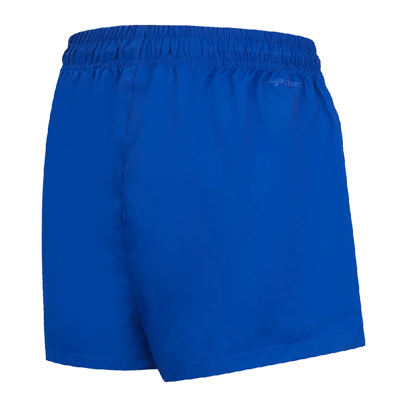 MLB NEW YORK METS TRIPLE TONAL WOMEN'S WOVEN SHORT (ROYAL BLUE)