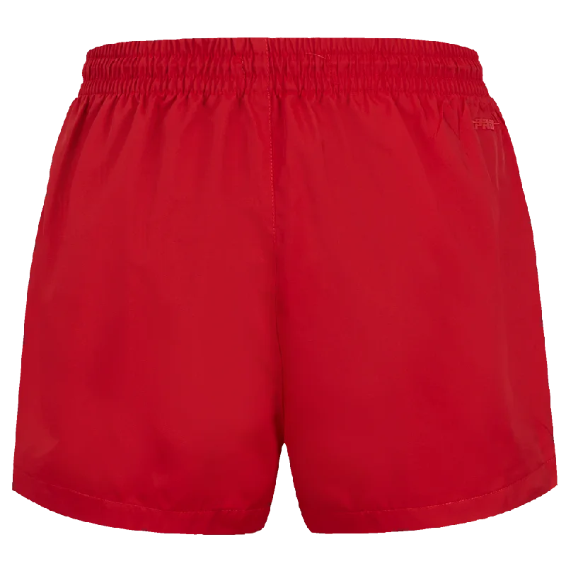 MLB ST. LOUIS CARDINALS TRIPLE TONAL WOMEN'S WOVEN SHORT (RED)