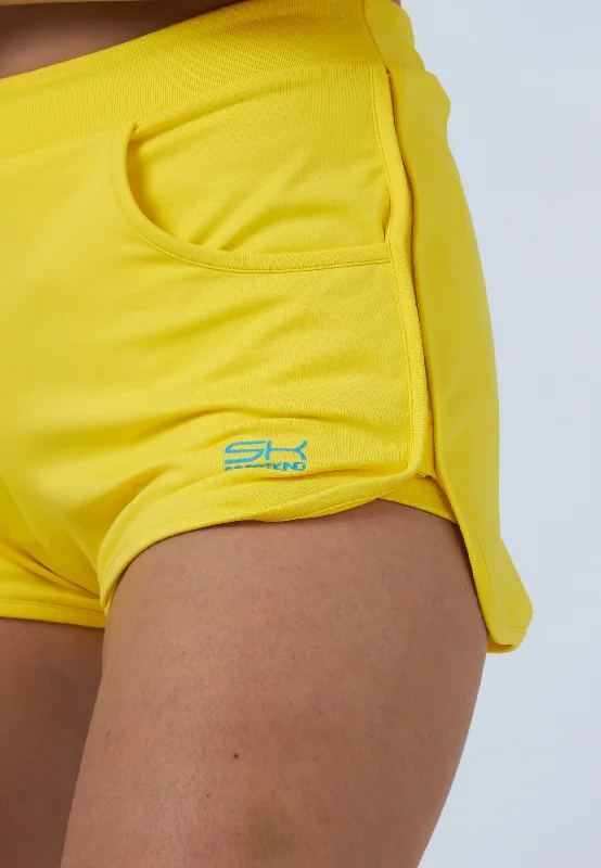 Tennis Shorts 2-in-1, gelb