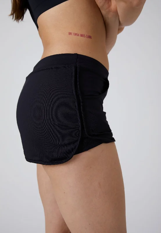 Tennis Shorts 2-in-1, schwarz