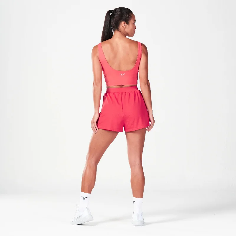 Untamed 2-In-1 Running Shorts - Cayenne