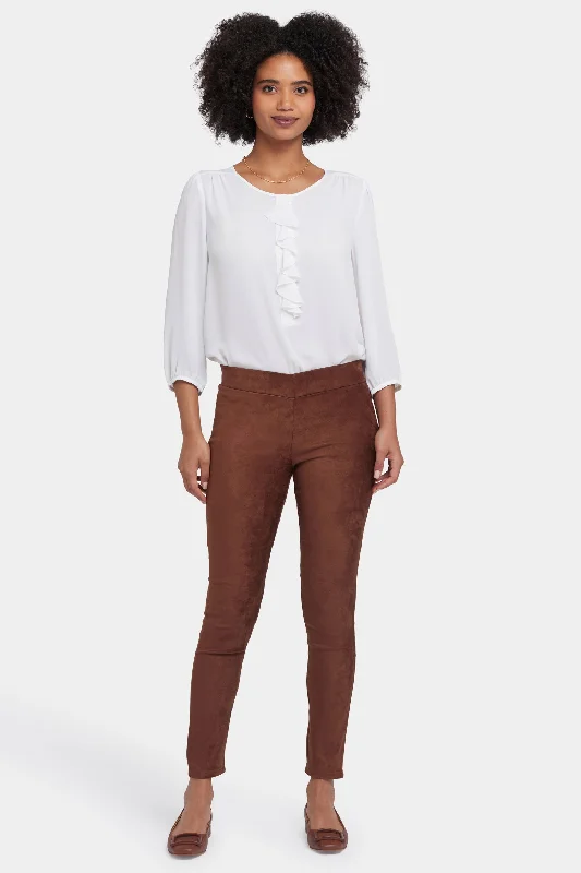 Basic Legging Pants - Coffee Bean