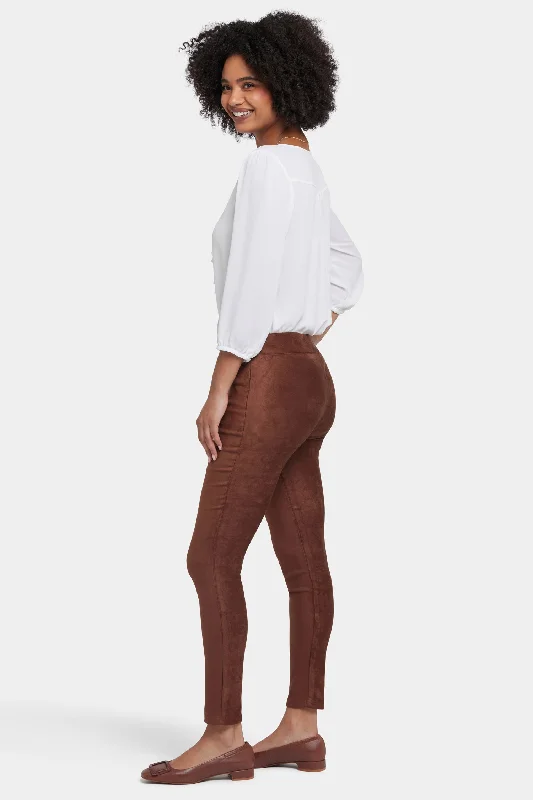 Basic Legging Pants - Coffee Bean