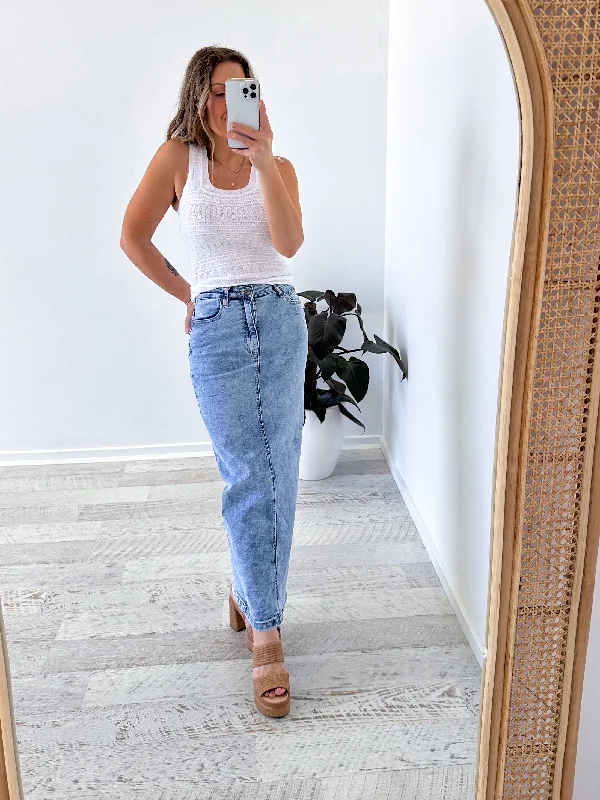 Beau Denim Skirt