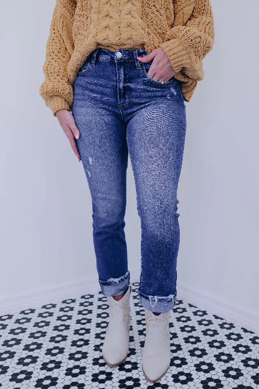 Jessie High Rise Cuffed Jeans