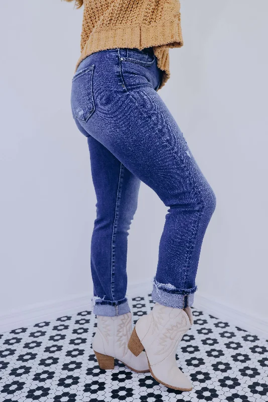 Jessie High Rise Cuffed Jeans