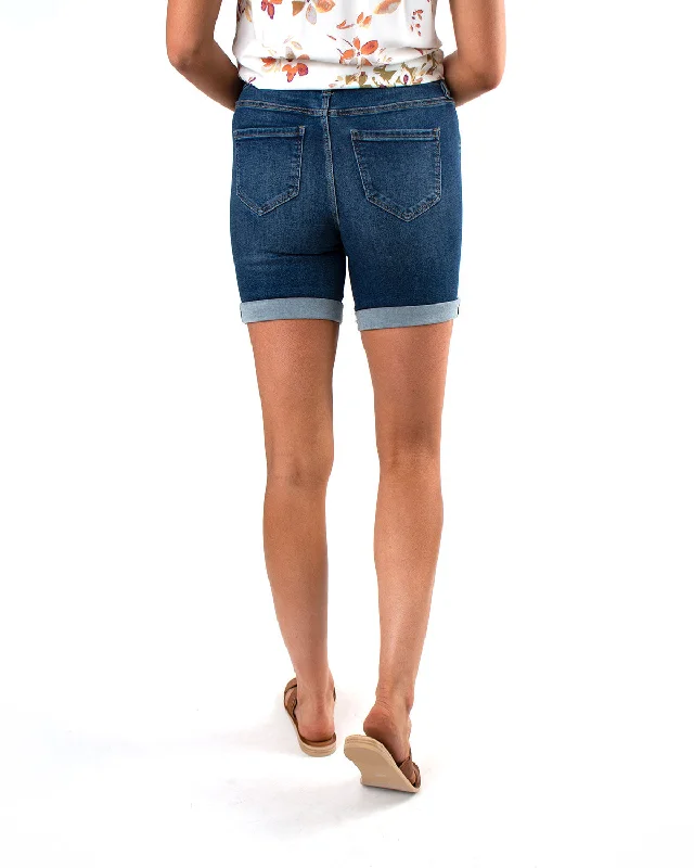 Liverpool Kristy Rolled Denim Short