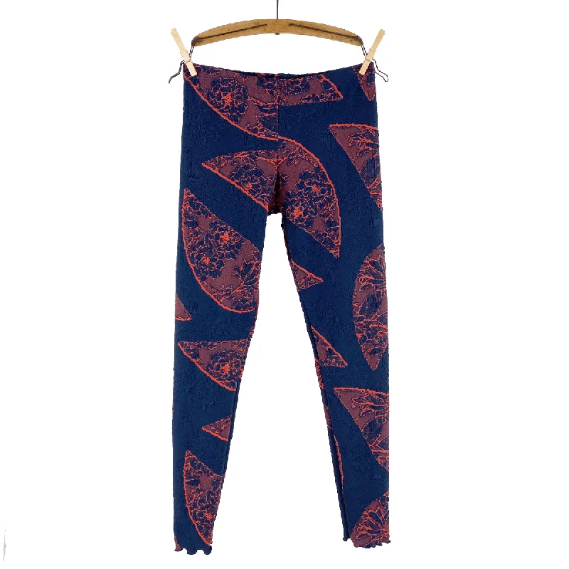 Marinho Novo Jacquard Knit Legging