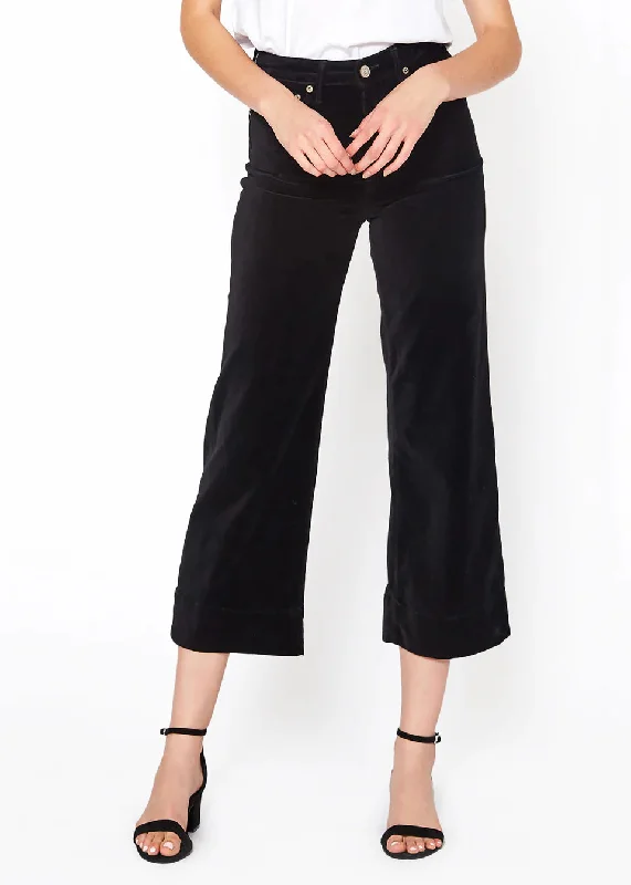 Marion Culotte Wide Leg Crop Jeans