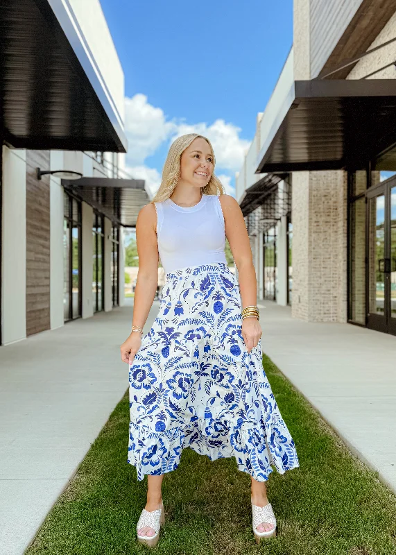 Marisol Flowy Maxi Skirt