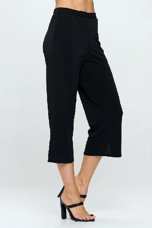 Moss Crepe Wide Leg Angle Pants-539MC-ARS1-K