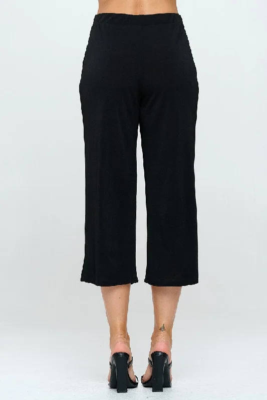 Moss Crepe Wide Leg Angle Pants-539MC-ARS1-K